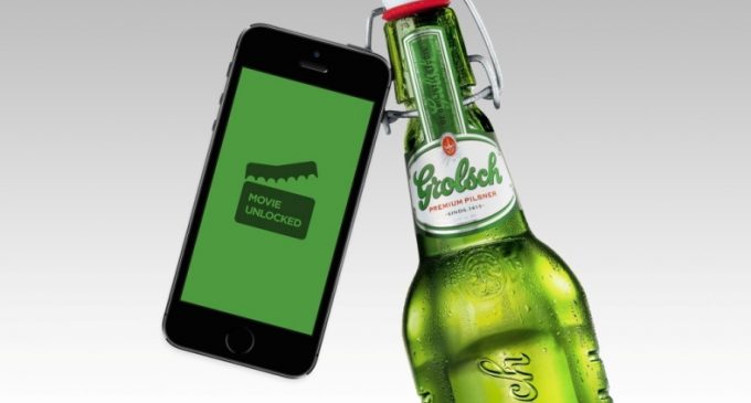 Bluetooth Technology Developed For Grolsch Bottles to Grant Access to Films