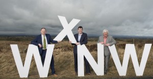 Pictured at the launch of HBAN's WxNW syndicate are (l-r) Ultan Faherty, business angel partnership coordinator, HBAN; John Mullen, chair, WxNW; and Ger Barry, angel investor, WxNW