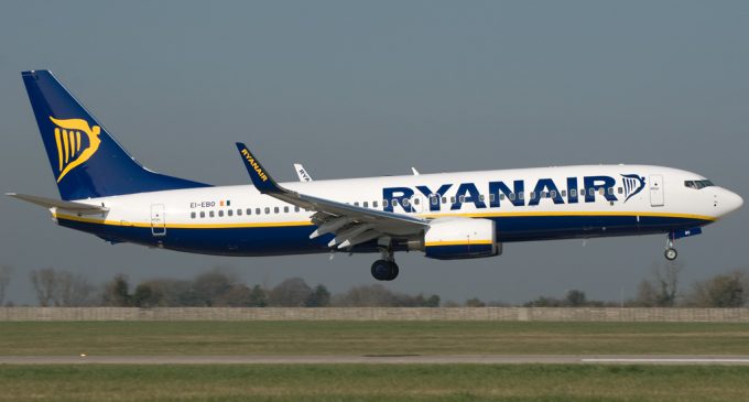 Ryanair Q3 Profit Falls 8 Percent to €95 Million, Traffic Grows 16 Percent