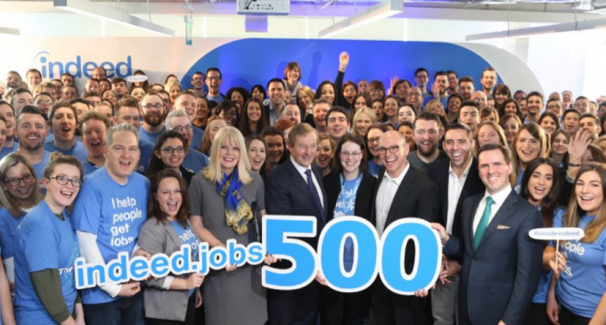 Indeed to Hire 500 New Dublin Staff