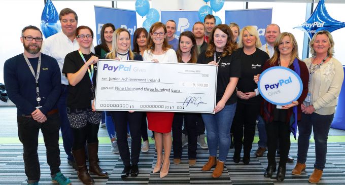 PayPal donates over €55,000 to Irish charities