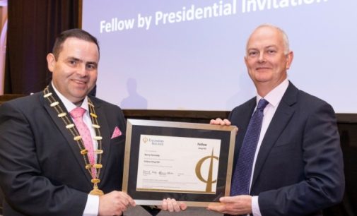 CEO of Irish Manufacturing Research, Barry Kennedy, among those honoured by Engineers Ireland
