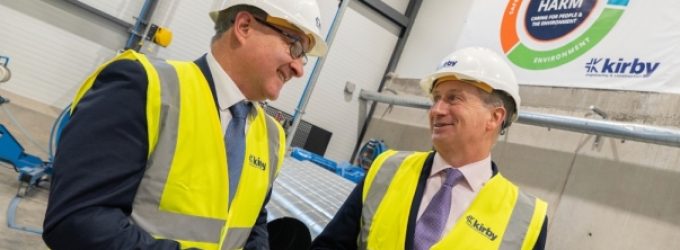 Kirby Group Engineering opens €8 million Laois facility for off-site manufacturing and creates 50 jobs