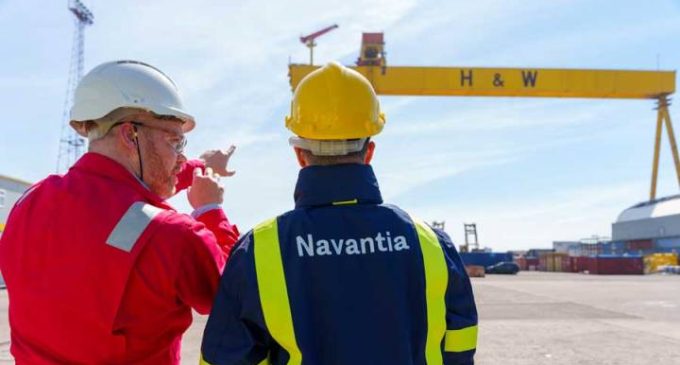 Spanish shipbuilder Navantia to acquire Harland & Wolff